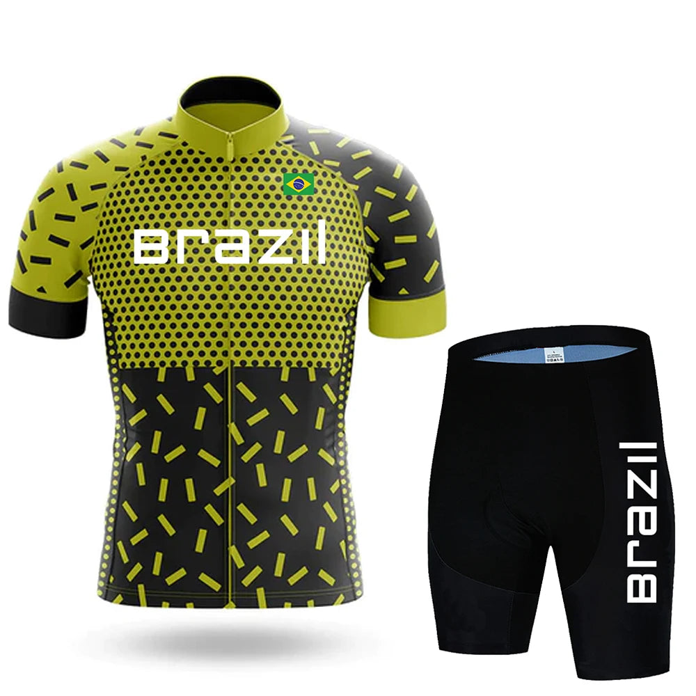 Breathable Road Cycling Jersey Set