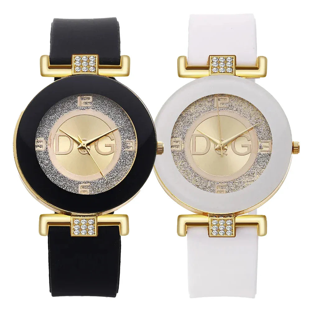 Large Dial Silicone Watch