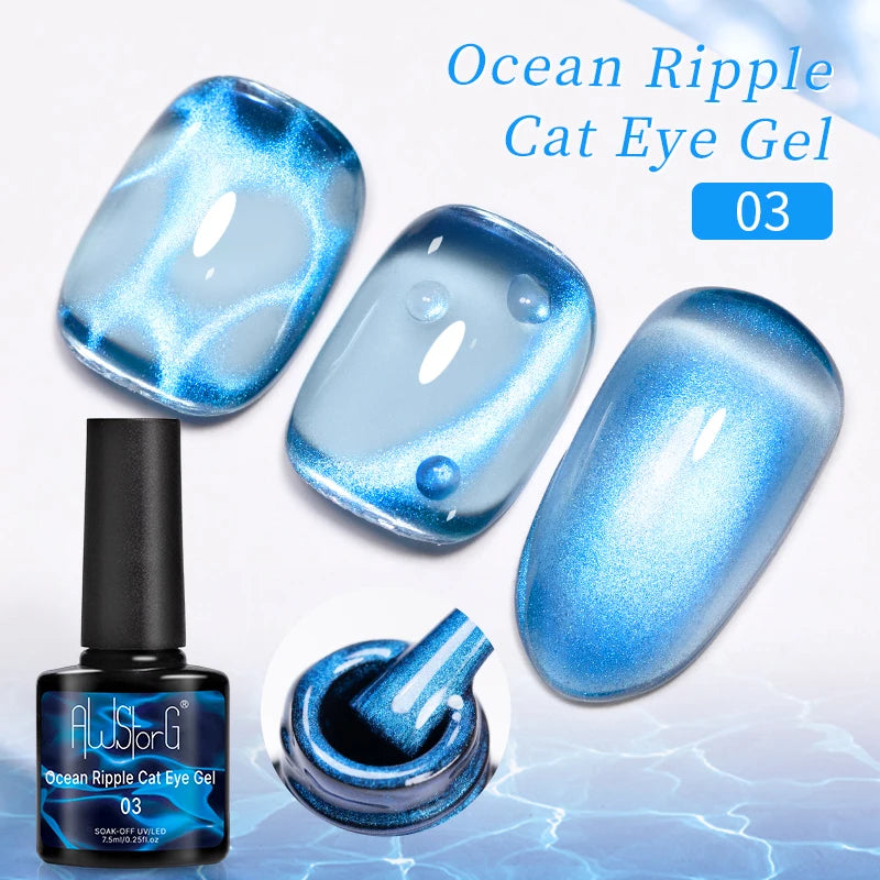 Crimson Cat Eye Gel