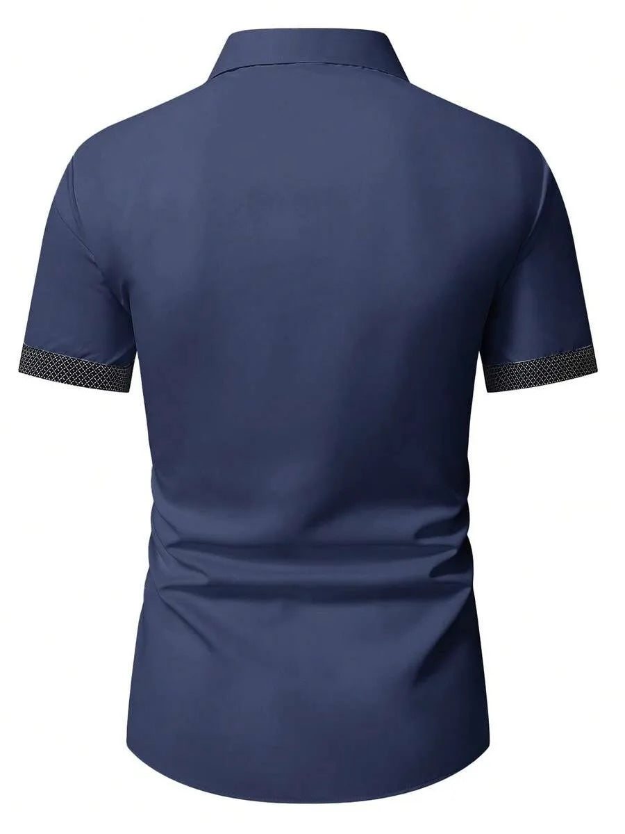 Summer Casual Short Sleeve Shirt