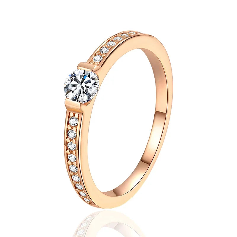 Moissanite Silver Ring