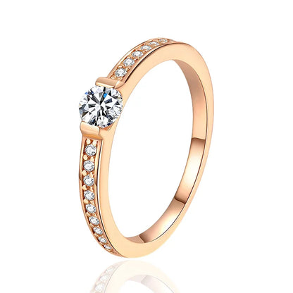 Moissanite Silver Ring