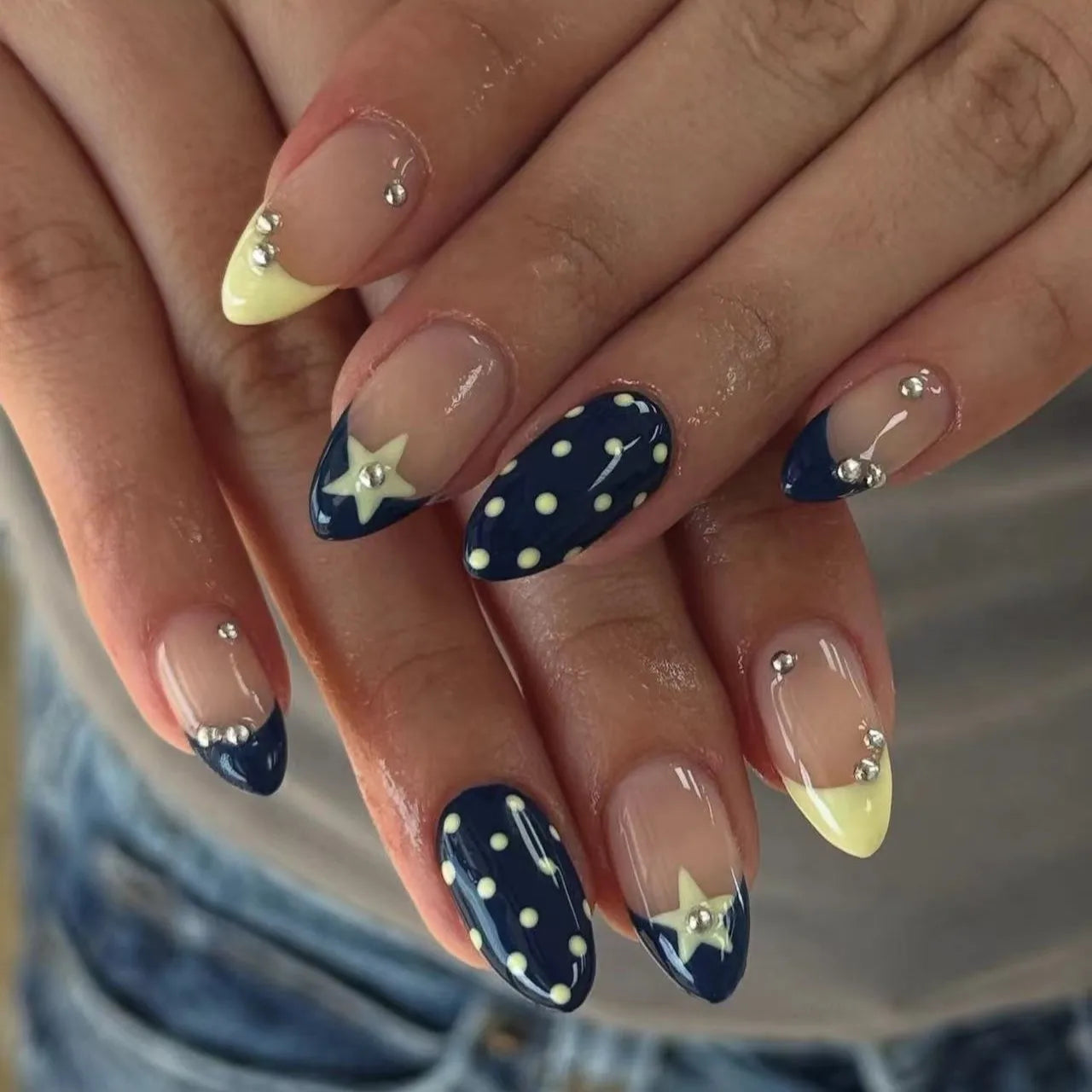 French Resin Nail Tip Set