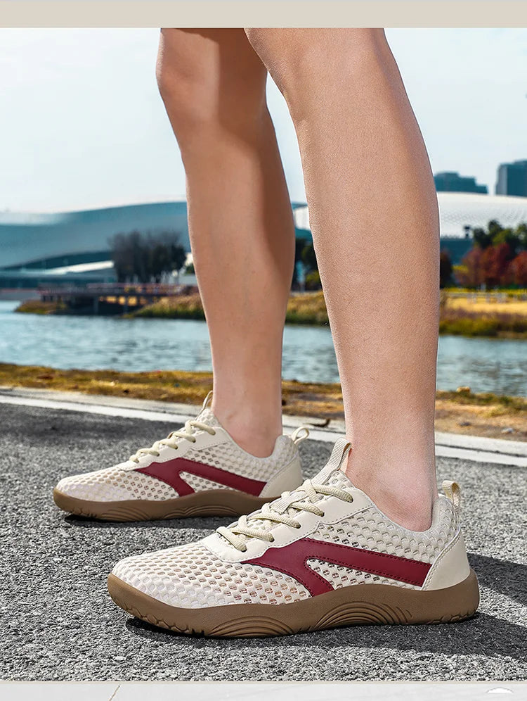 Breathable Mesh Wide-Toe Shoes