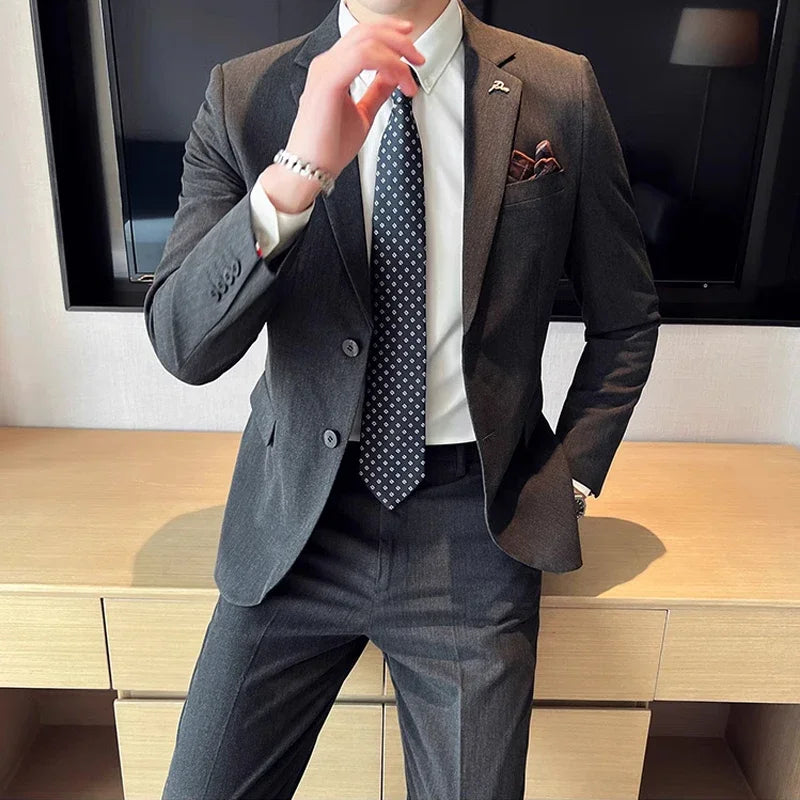 Boutique Slim Business Office Suit