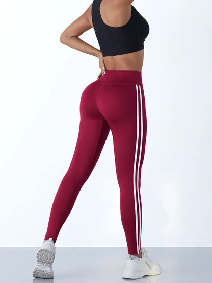 Side-Stripe Tummy Control Leggings