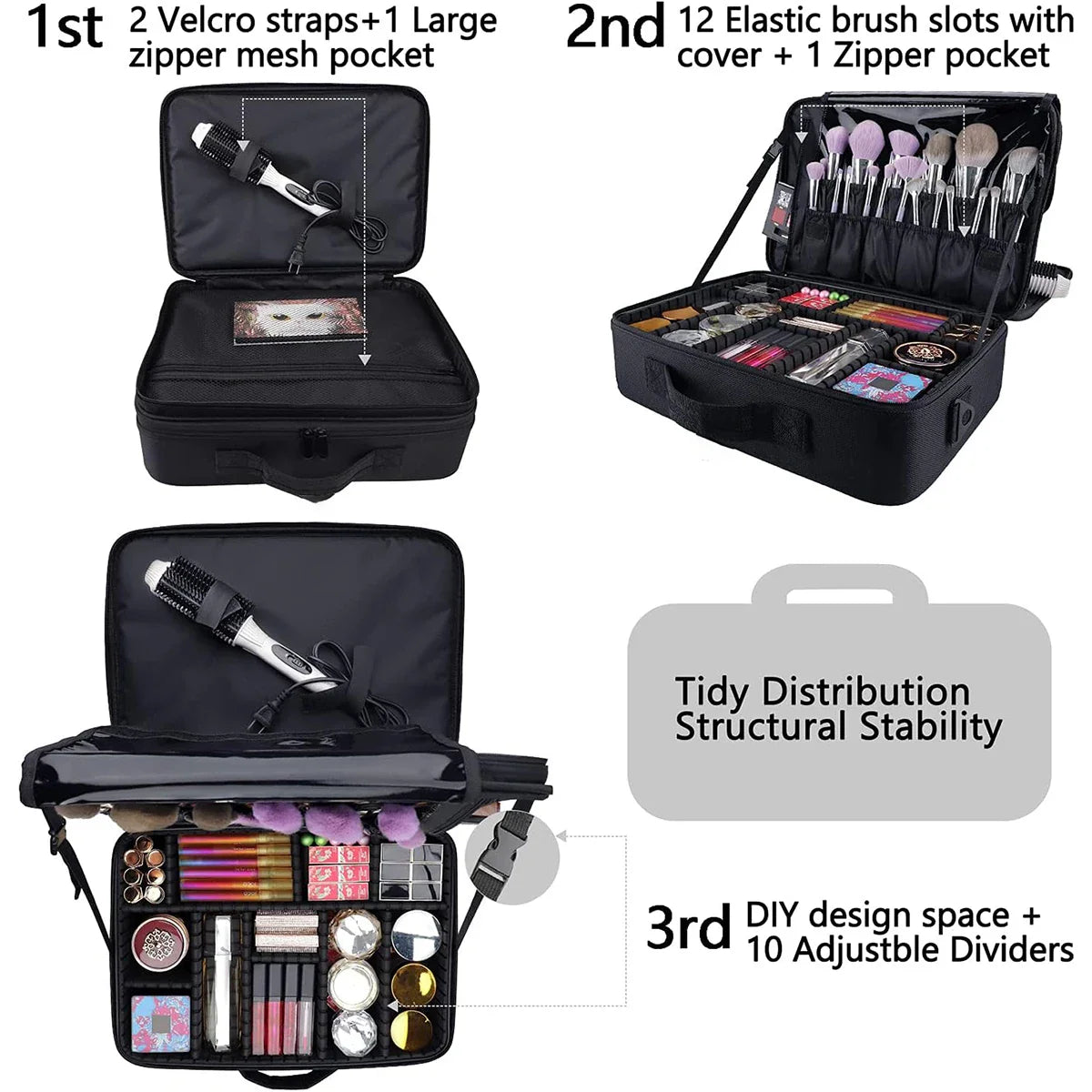 18 Color Eyeshadow Palette Case