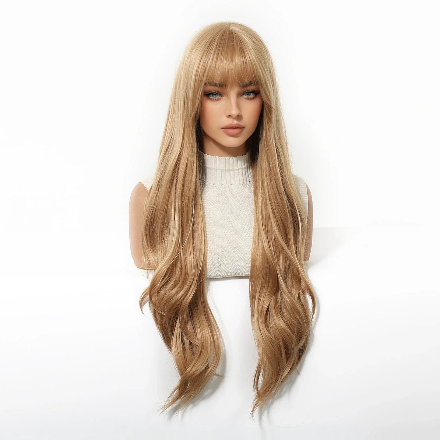 Long Golden Wig
