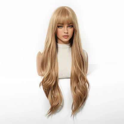 Long Golden Wig