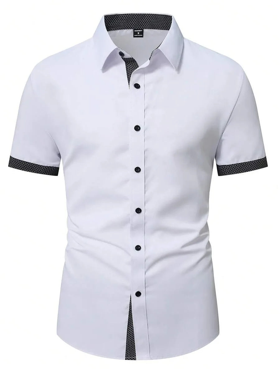 Summer Casual Short Sleeve Shirt
