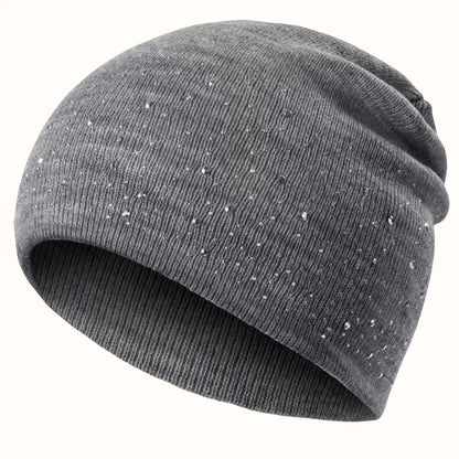 Rhinestone Studded Beanie
