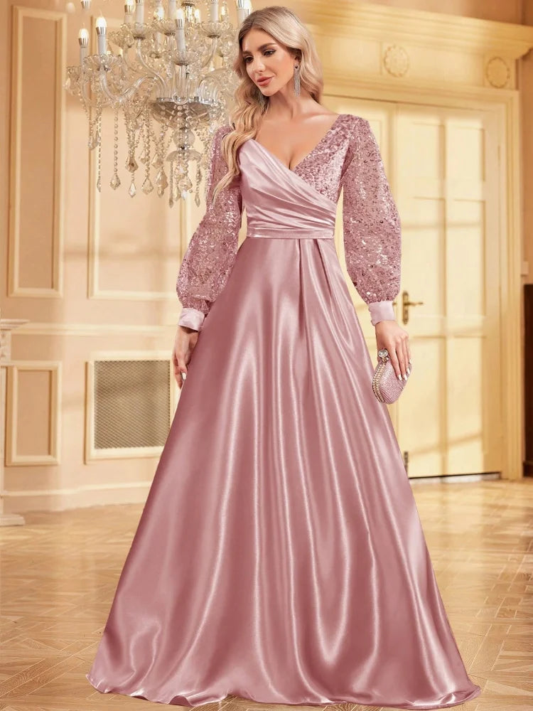 Luxury Elegant Women Party Maxi Dress