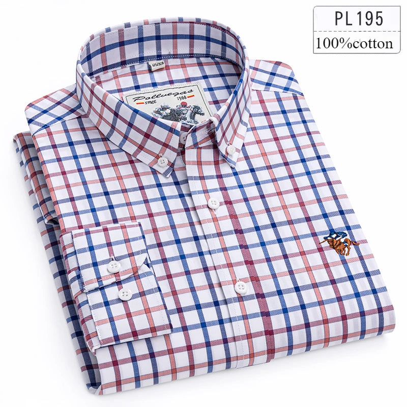 Oxford Striped Business Shirt