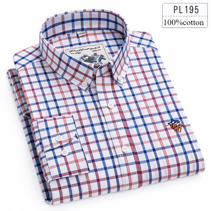 Oxford Striped Business Shirt