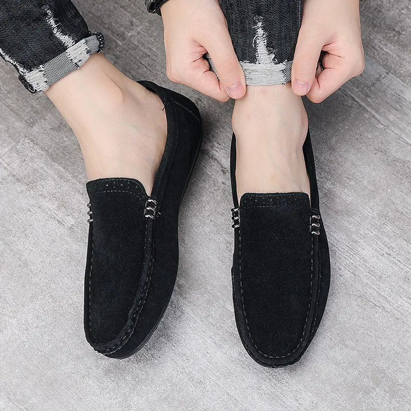 Suede Spring Single Shoes