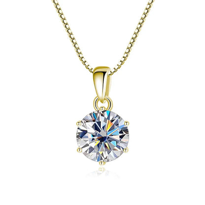 Moissanite Pendant Necklace