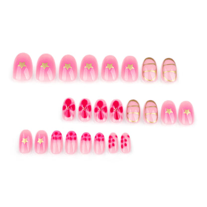 Floral Resin Press On Nails