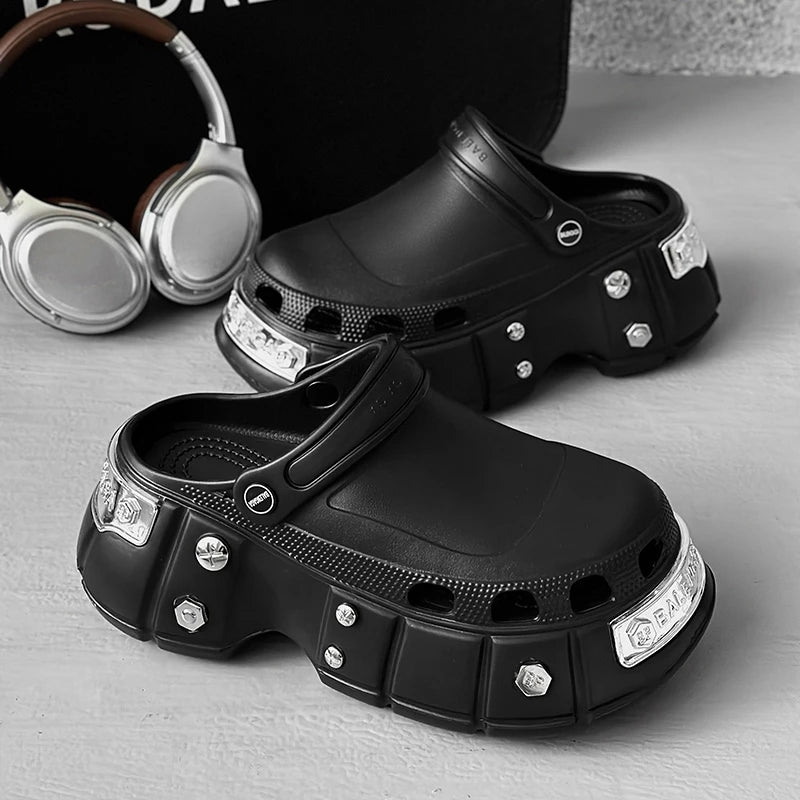 Eva Metal Rivets Sandals