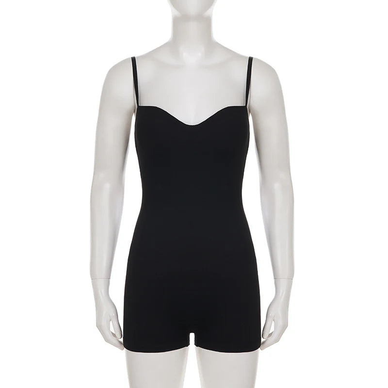 Sleeveless Bustier Romper
