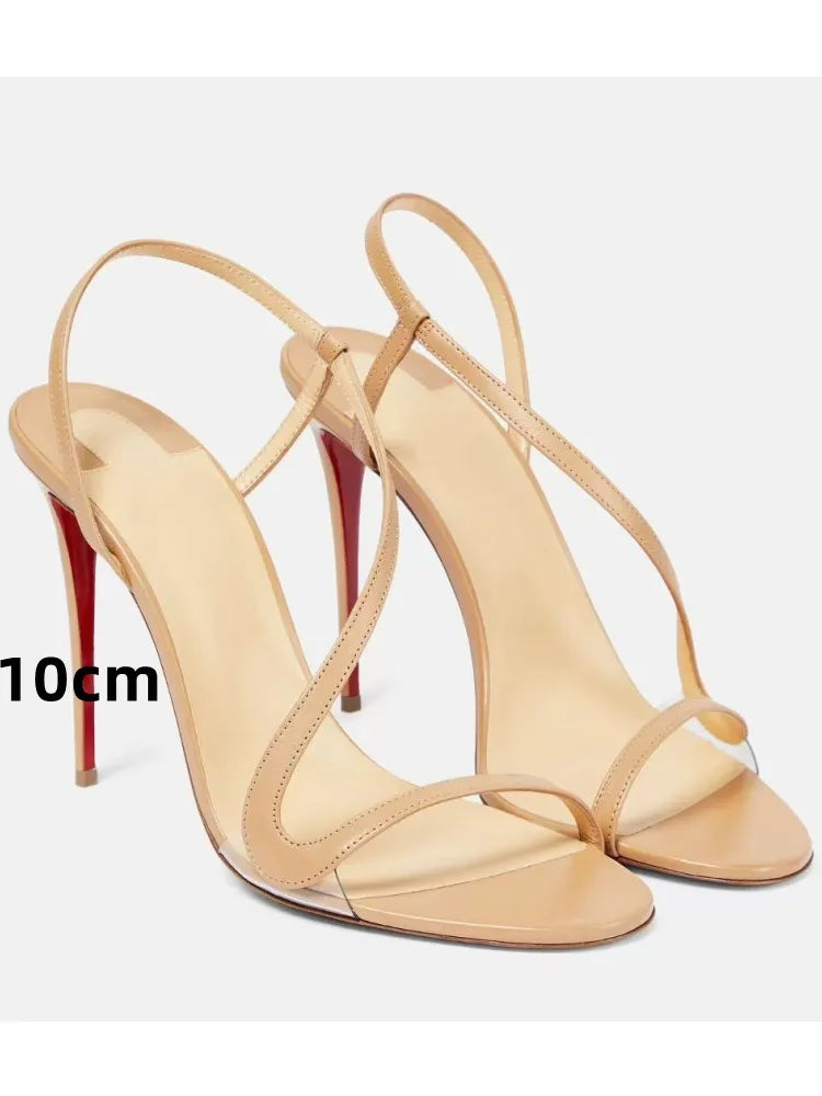 Serpentine Stiletto Sandals