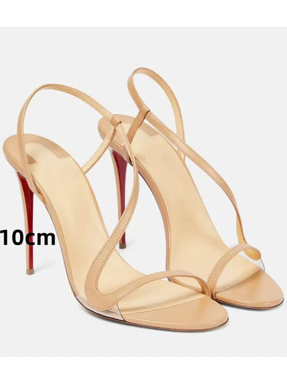 Serpentine Stiletto Sandals
