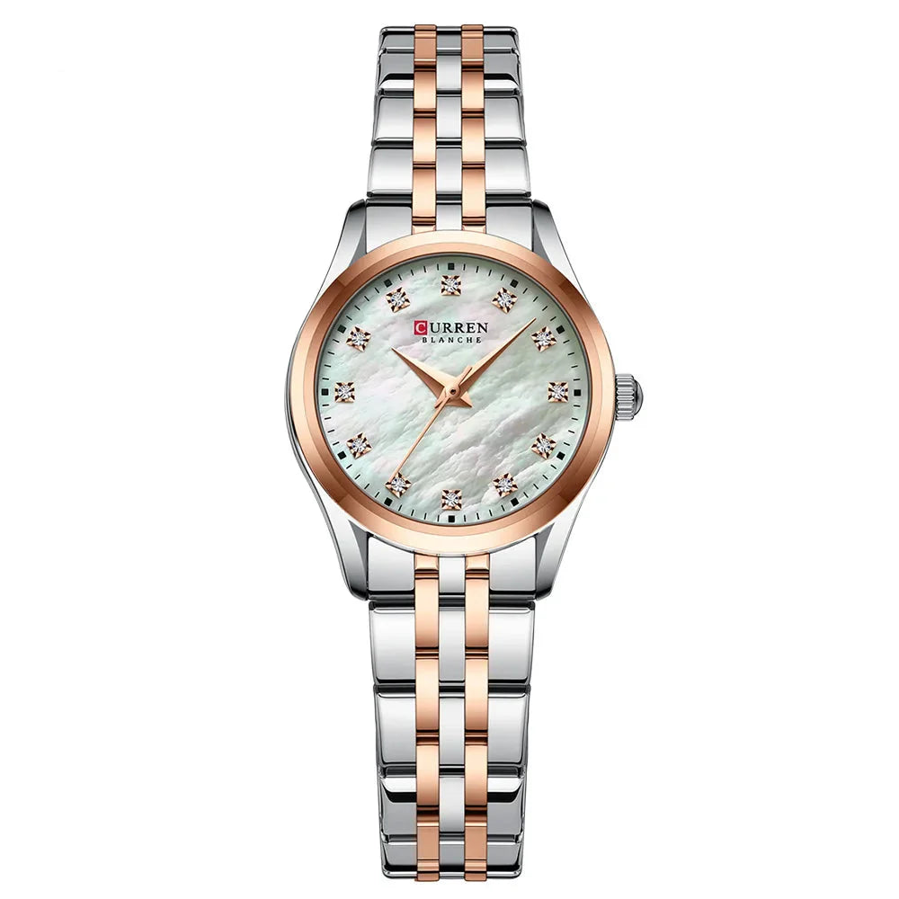 Elegant Stainless Steel Women’s Watch