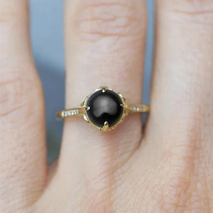 Pearl Zirconia Ring