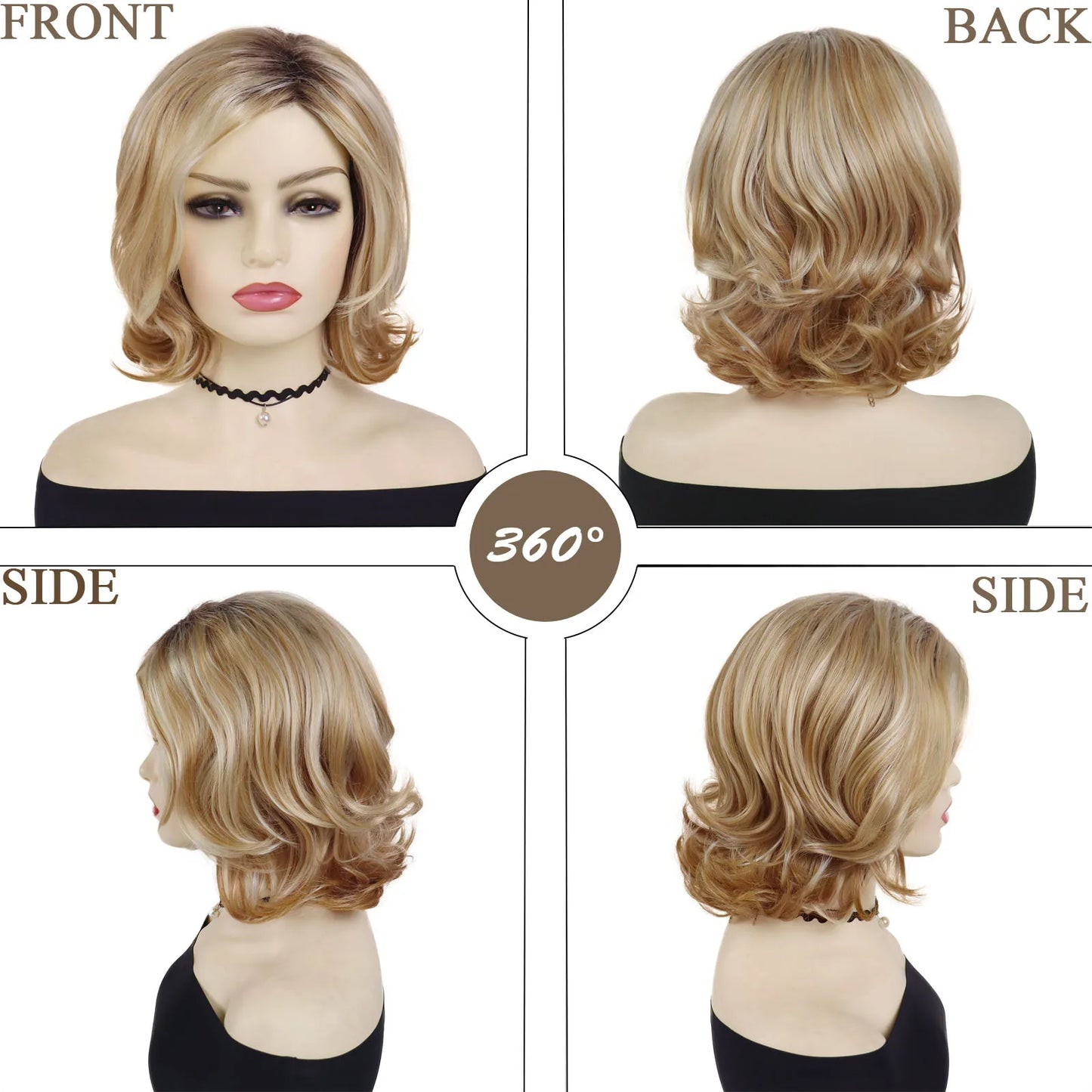 Medium Curly Wig