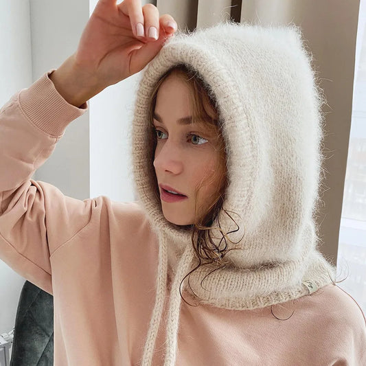 Hooded Scarf Beanie