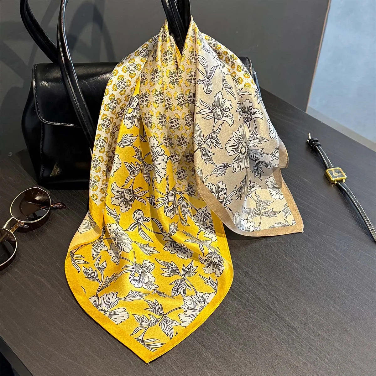 Real Silk 53cm Square Scarf