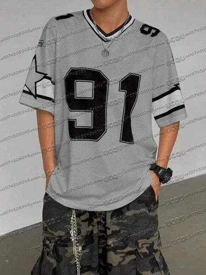 Number Print T-Shirt