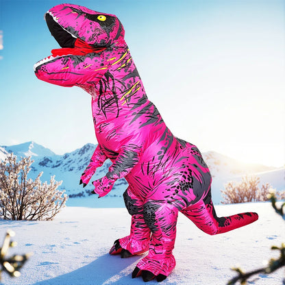 Inflatable Dinosaur Mascot Costume