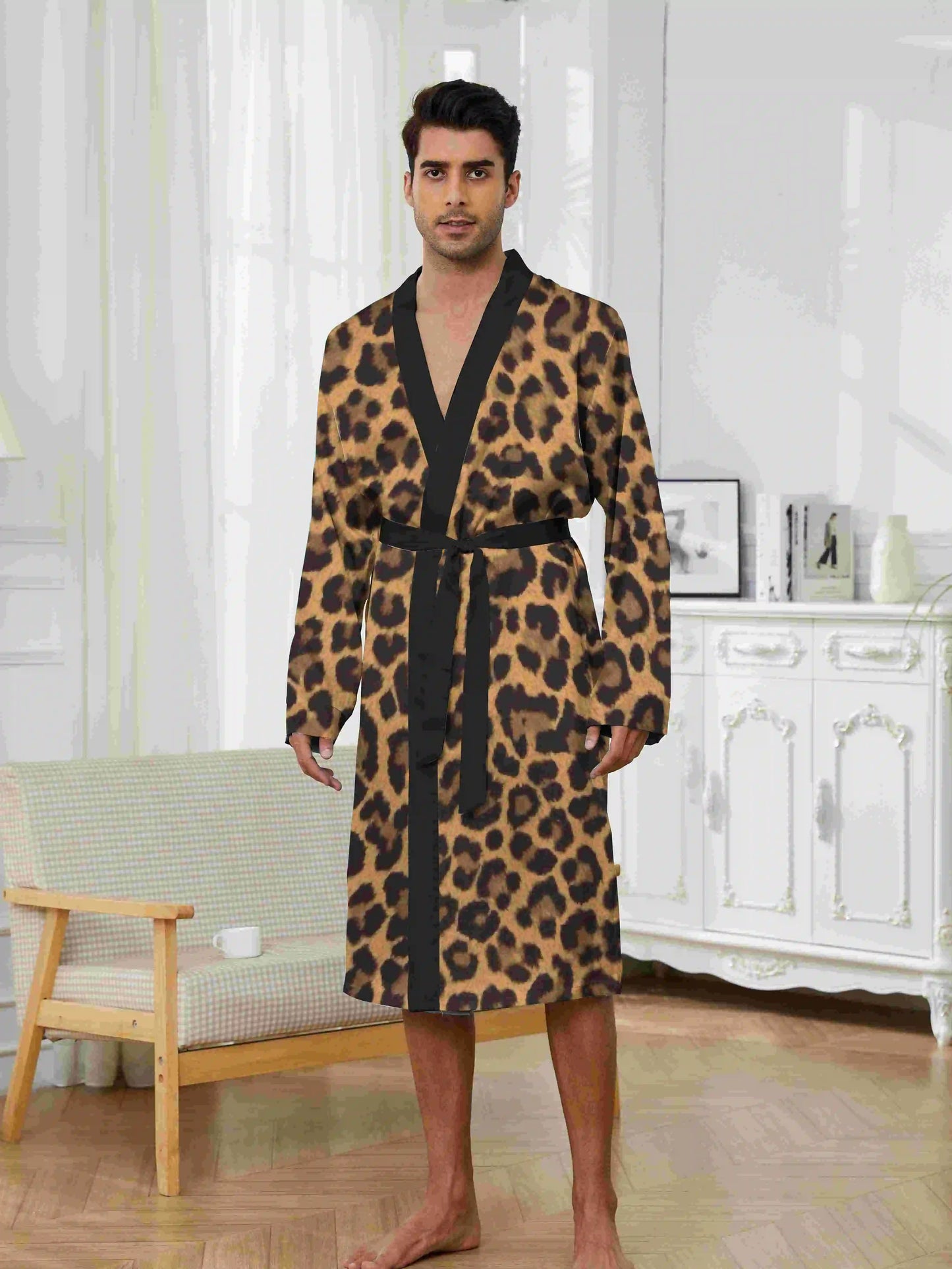 Leopard Print Digital Robe