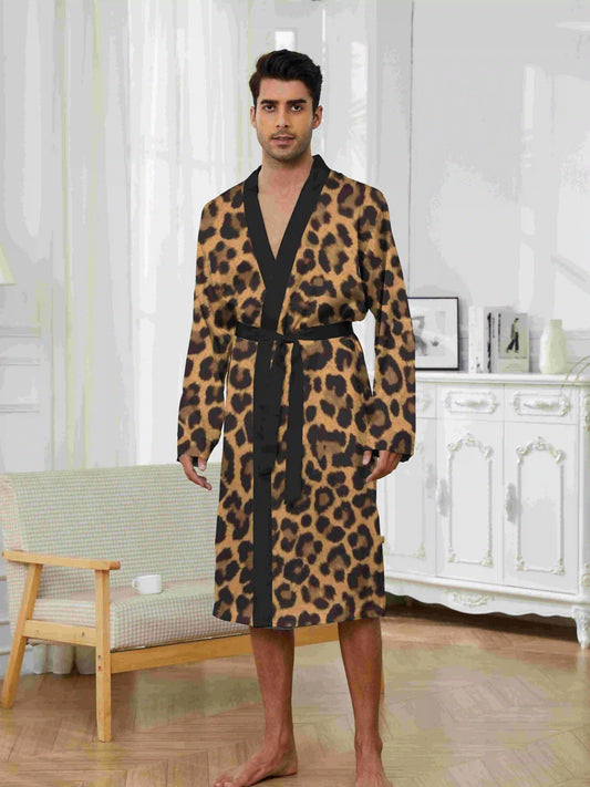 Leopard Print Digital Robe