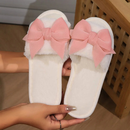 Women Butterfly Winter Slippers