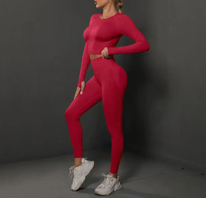 Hip-Lift Seamless Yoga Set