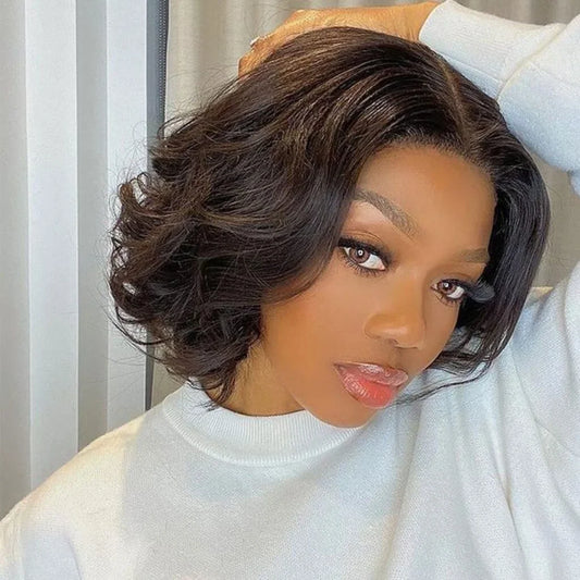 Short Natural Wave Wig