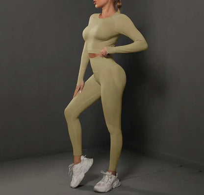 Hip-Lift Seamless Yoga Set
