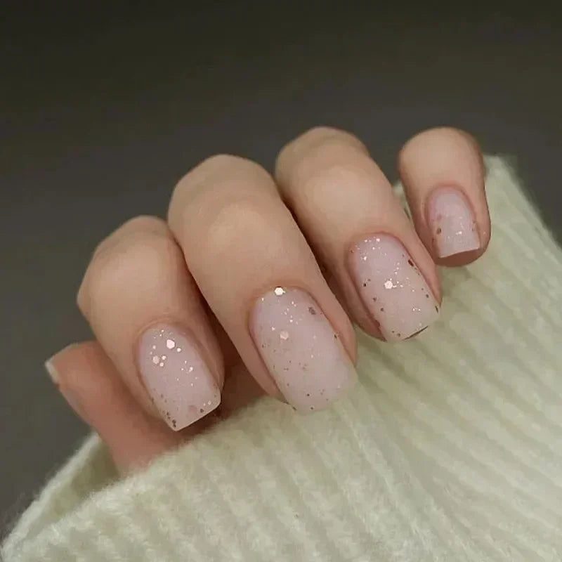 Green Leopard Press On Nails