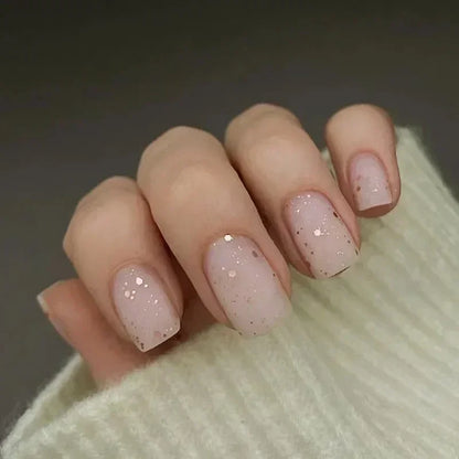 Green Leopard Press On Nails