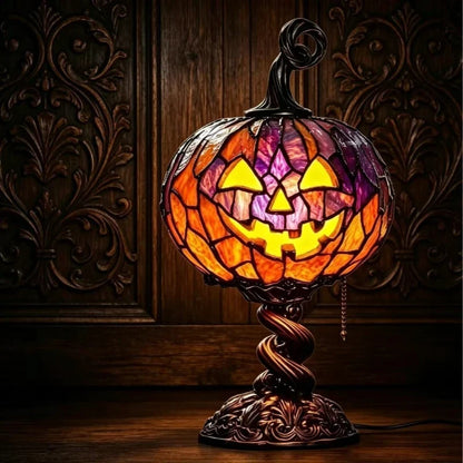 Resin Pumpkin Night Light