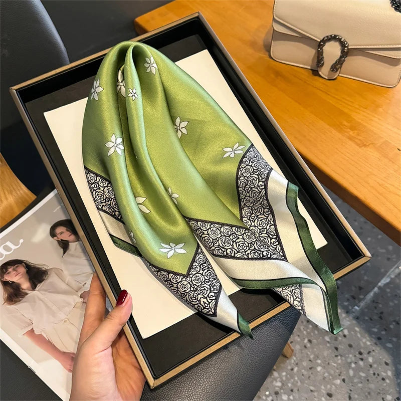 Mulberry Silk Square Bandana