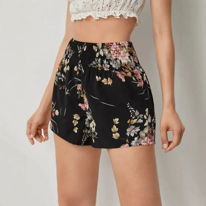 Floral Print Shorts