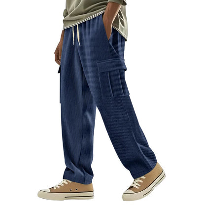 Corduroy Straight Pants