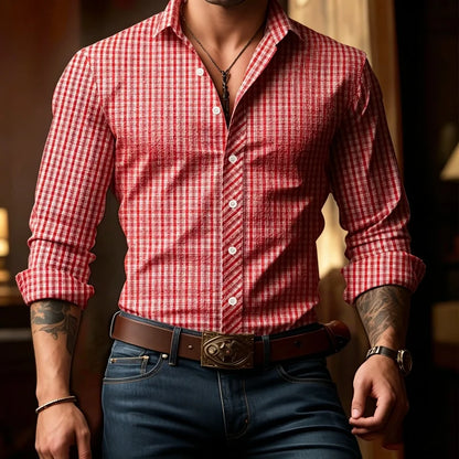 Casual Stretch Dress Shirt