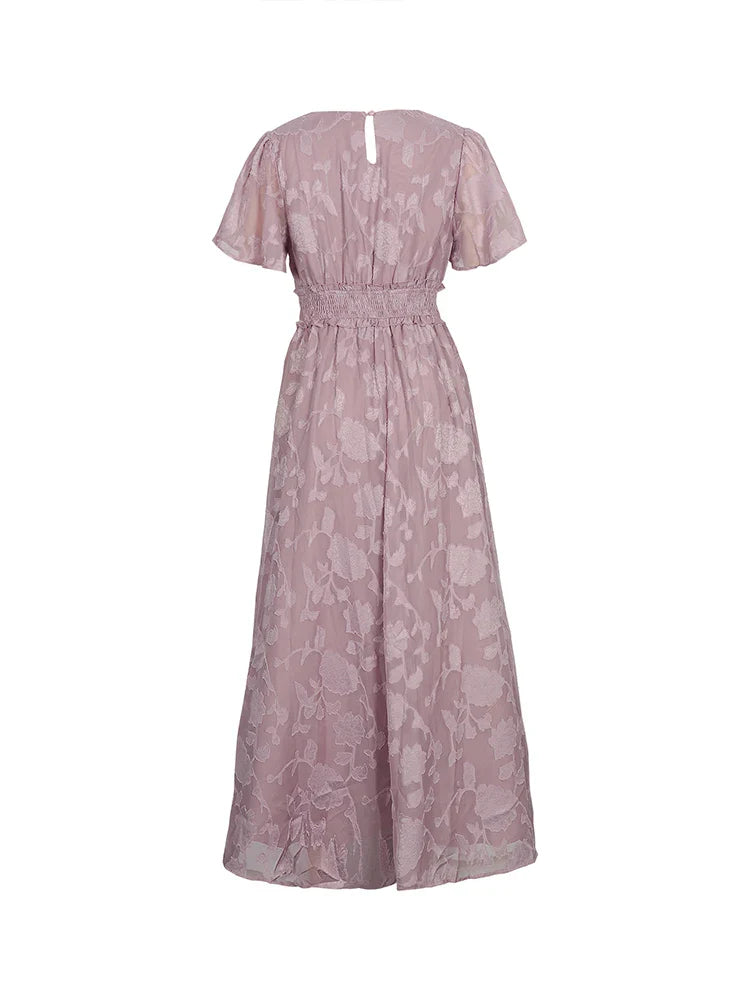 V-Neck Maxi Summer Dress
