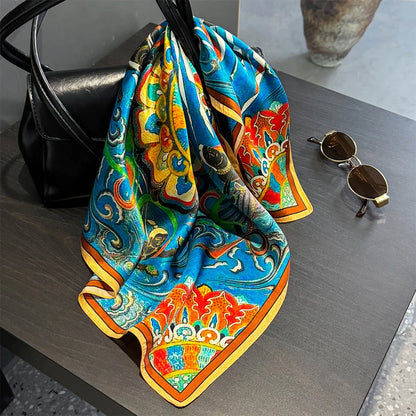Real Silk 53cm Square Scarf