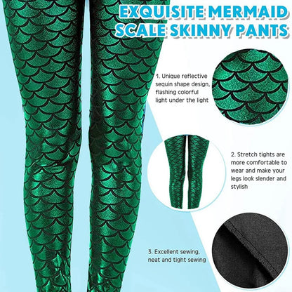 Mermaid Fish Scale Leggings