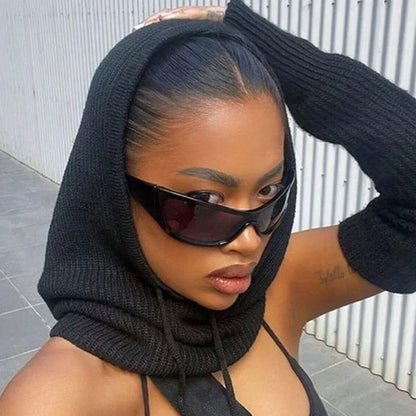 Hooded Knit Balaclava