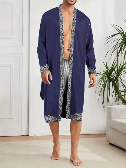 Quick-Dry Digital Print Robe